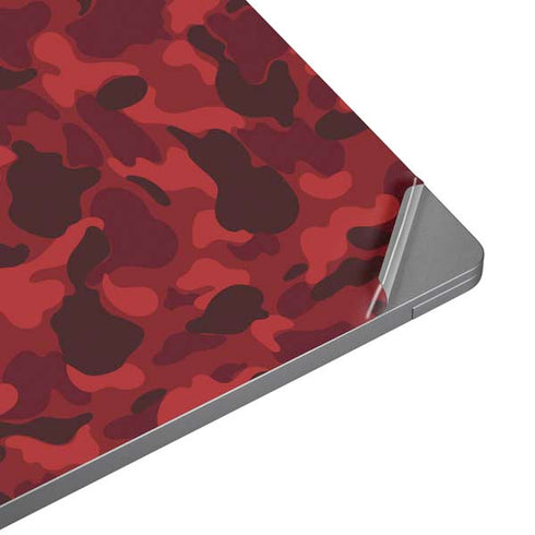 Red Street Camo Laptop Skins